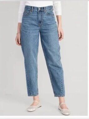Old Navy Extra High-Rise Balloon Jeans - 4P, GREAT FOR SHORTIES!!!